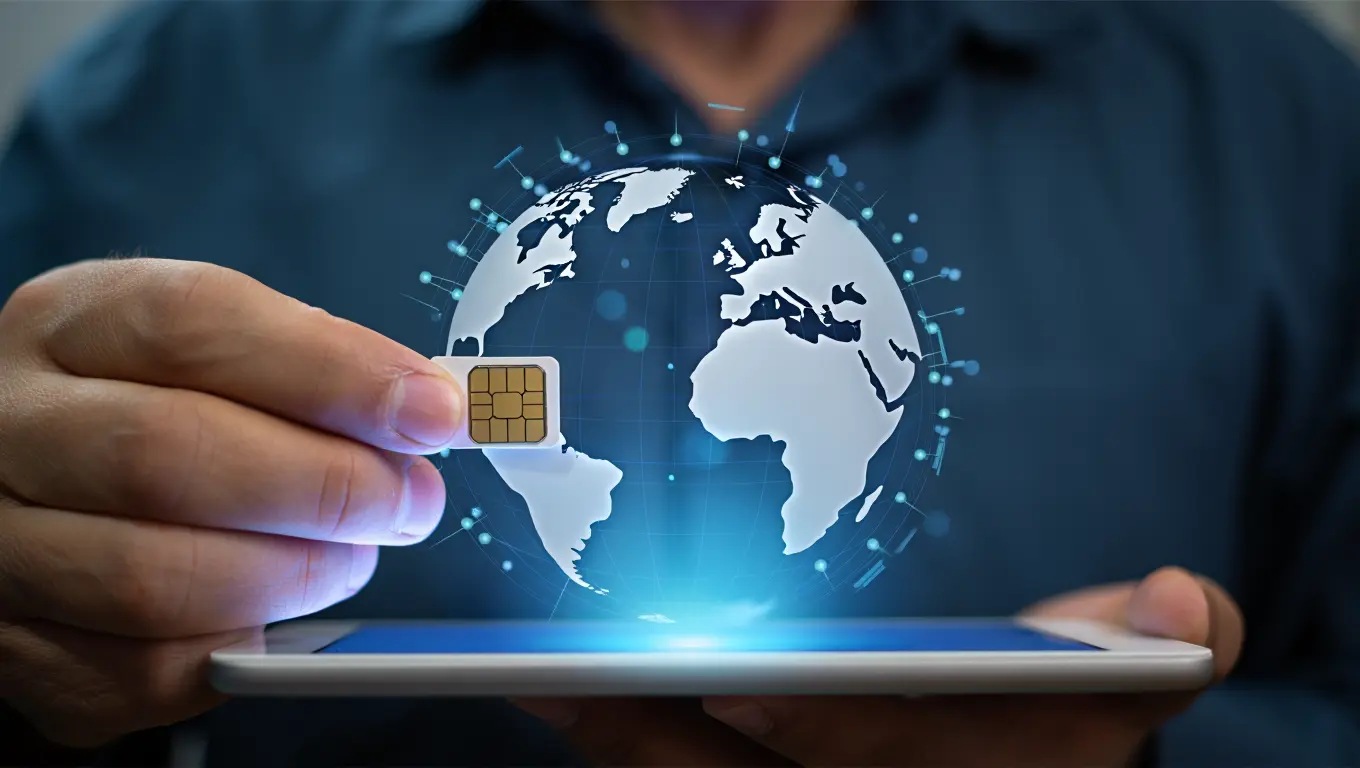How to work remotely abroad using your UK phone number